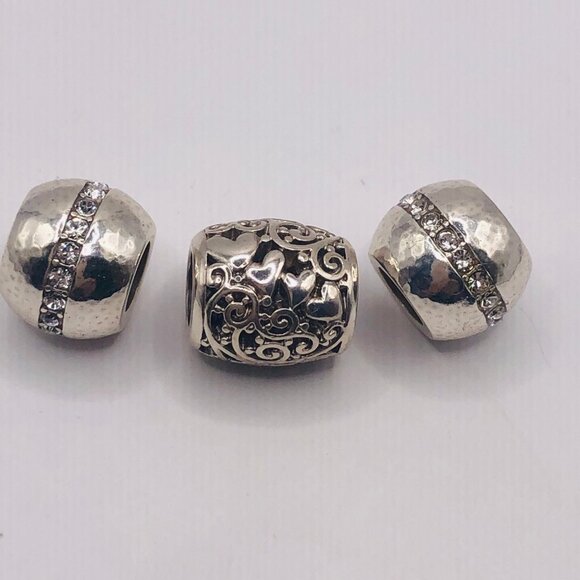 Brighton Lot of 3 beads   2 glimmer twist and 1 Fanciful   3 beads - Picture 3 of 5